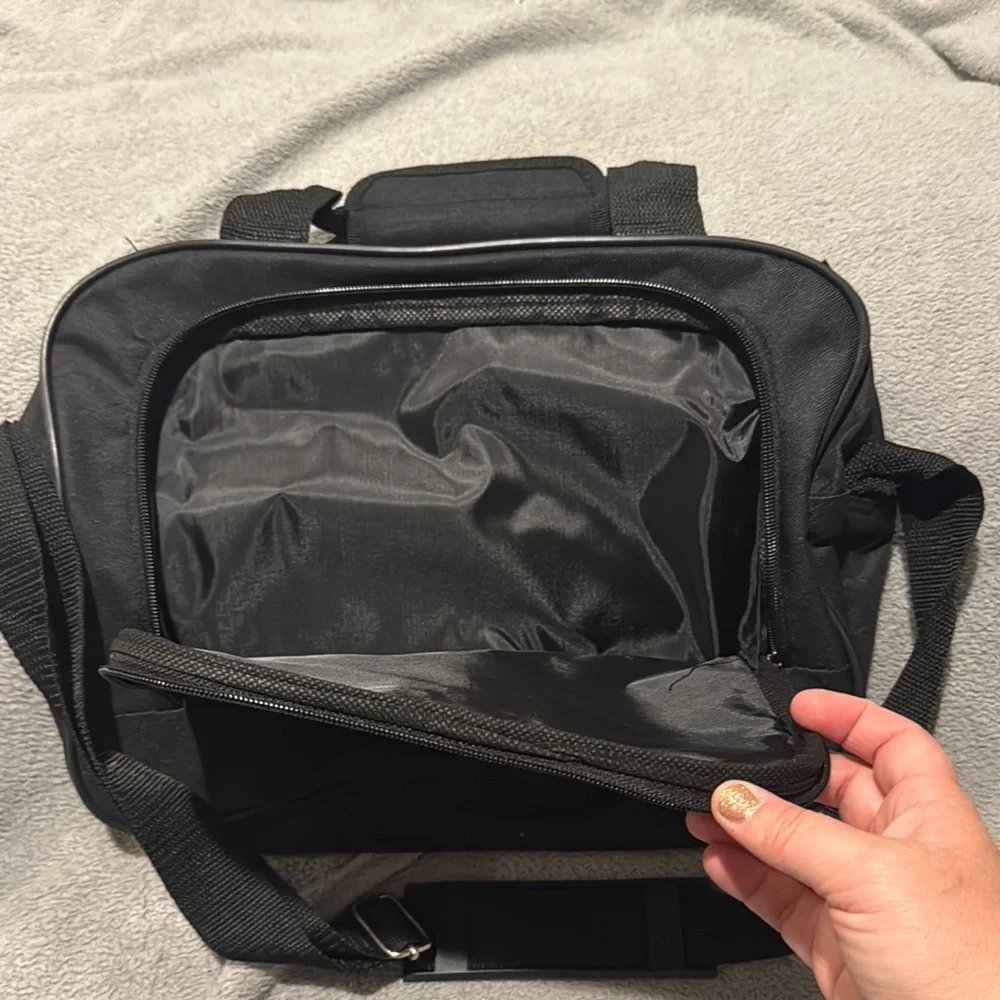 Black Men's Travel Bag